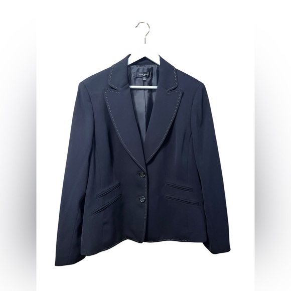 Nine West Black Suit Blazer-Size 16 - Picture 1 of 9